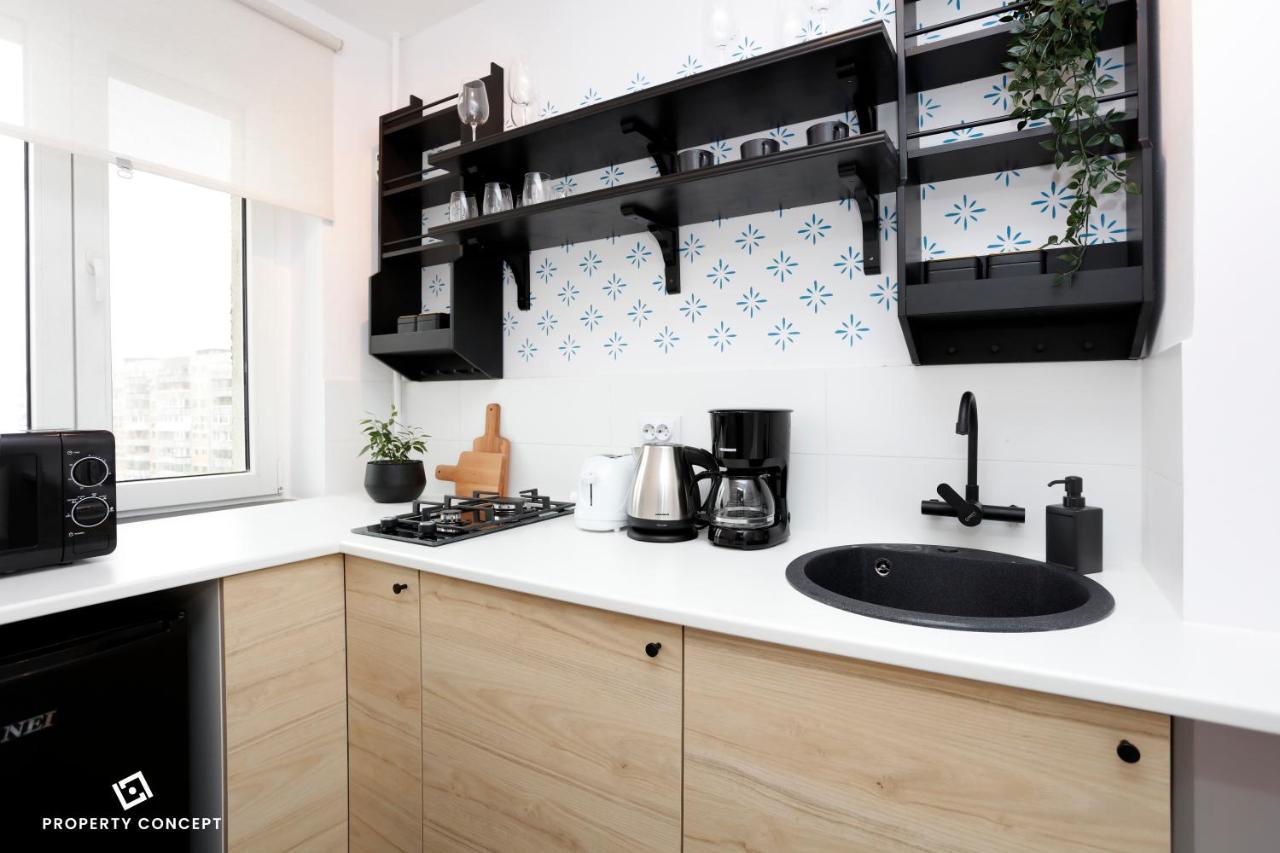 Appartamento Chic Scandinavian Style Studio Bucarest Esterno foto
